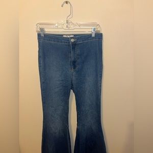 Free people float on flare jeans